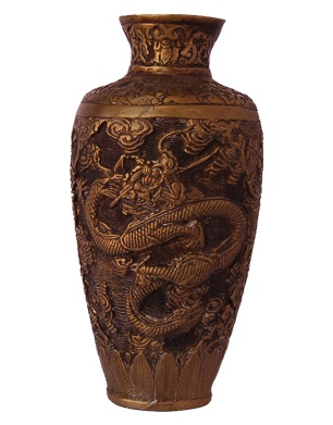 Hand Carved Vase