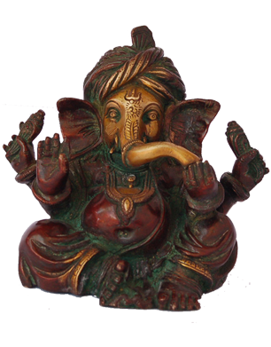 Pagdi Ganesha Seated